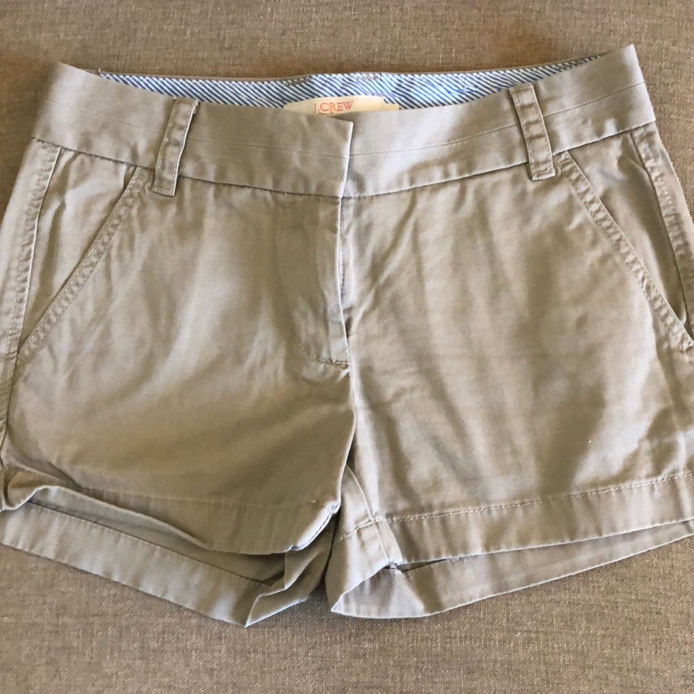 J.crew 3” inseam broken-in chino shorts